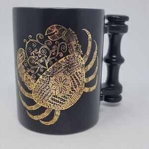 Portmeirion Zodiac Ceramic Mug Cancer the Crab John Cuffley Vintage England 12oz